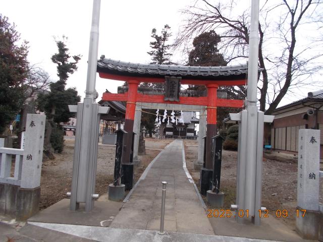 埼玉県深谷市柏合725 八王子神社の写真2