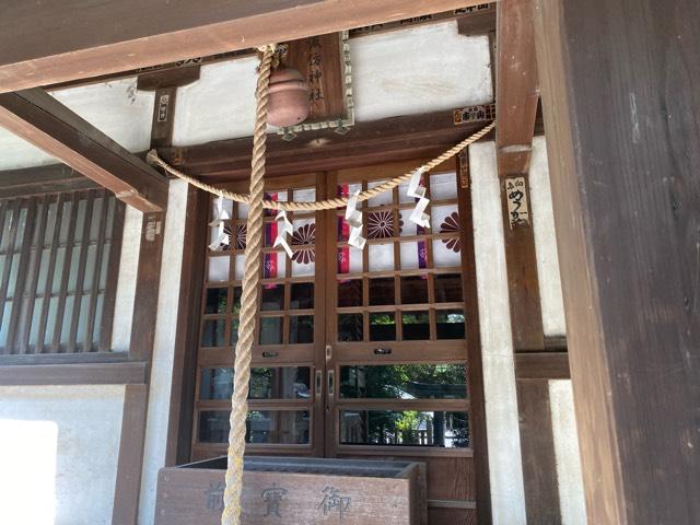 忍諏訪神社の参拝記録8