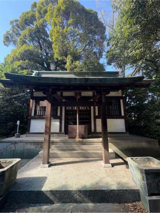 忍諏訪神社の参拝記録(色部優兎さん)