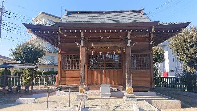 埼玉県越谷市千間台東1-23-2 香取神社(上間久里)の写真1