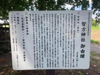 智方神社の参拝記録(レモンサワーさん)