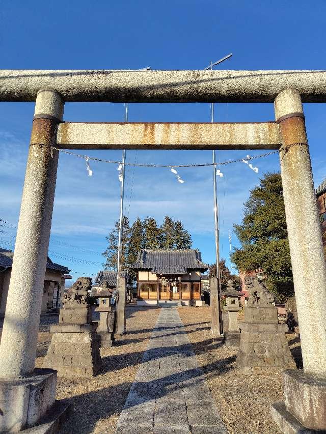 八幡神社（羽生市今泉）の参拝記録1