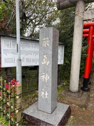 厳嶋神社の参拝記録(⛩️🎠🐢まめ🐢🎠⛩️さん)