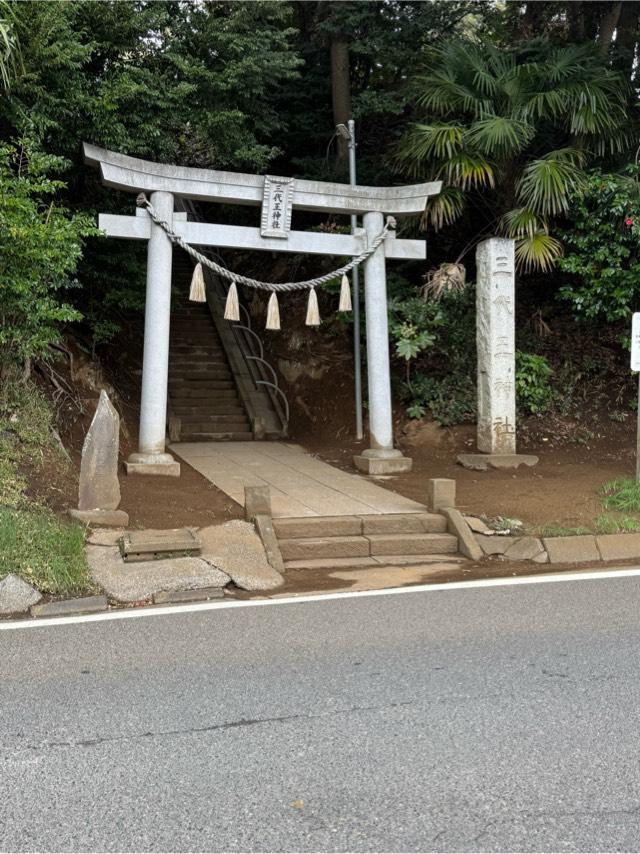 三代王神社の参拝記録3