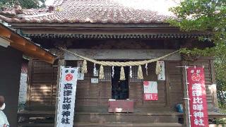 高津比咩神社の参拝記録(じんちゃんさん)