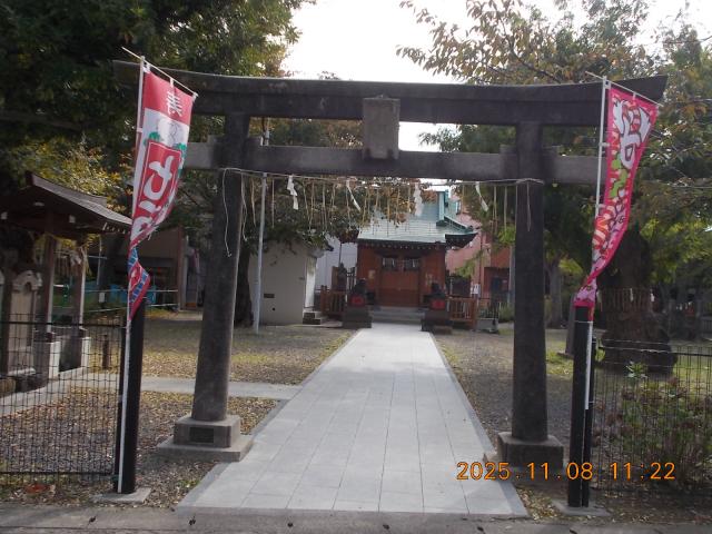 千葉県市川市湊新田1-10-24 胡録神社(湊新田)の写真2