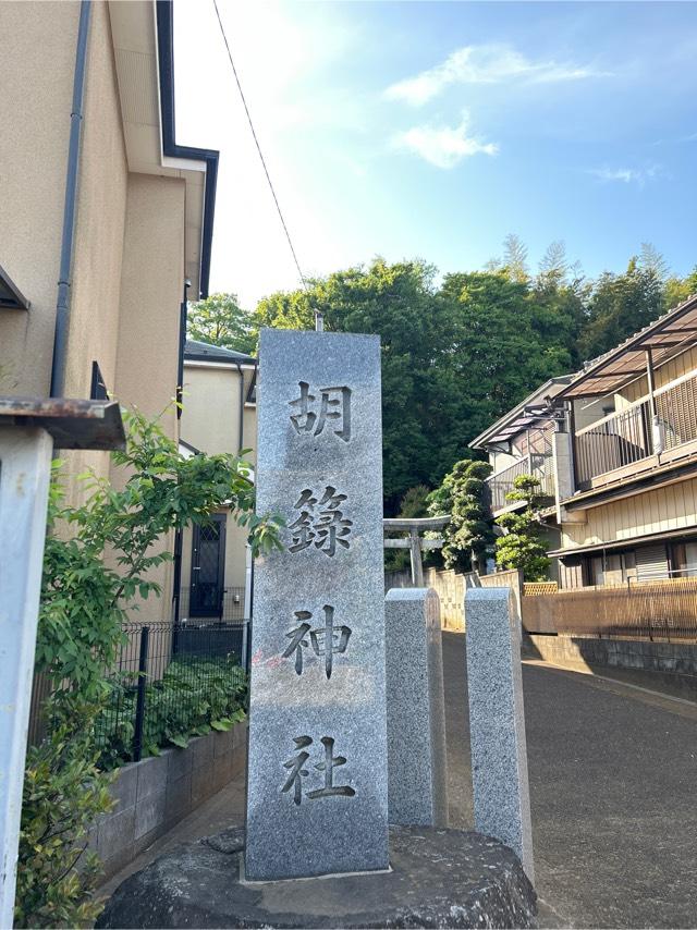 胡録神社の写真1