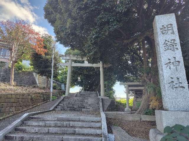 千葉県松戸市岩瀬220番地 胡録神社の写真2