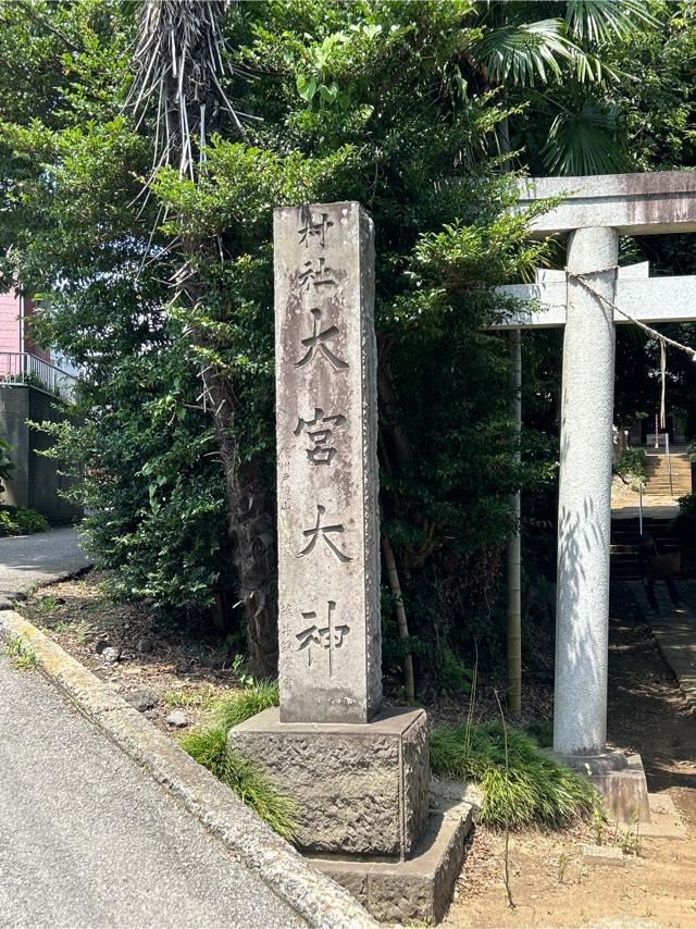 千葉県鎌ケ谷市佐津間124番地 大宮神社の写真2