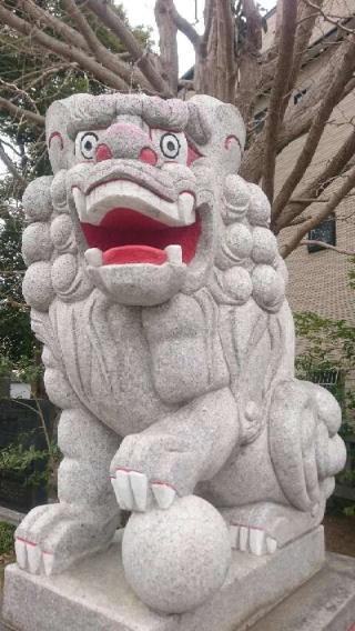 稲荷神社(当代島)の参拝記録(小さな宝箱さん)