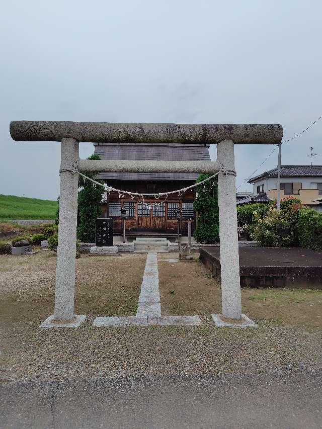 神明神社の参拝記録1