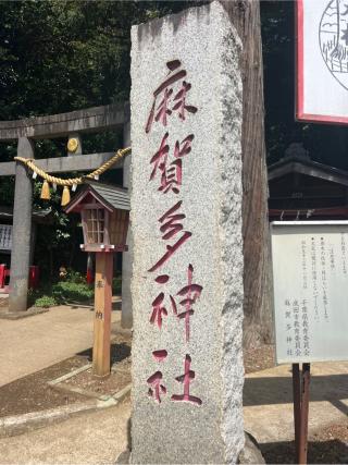 麻賀多神社の参拝記録(⛩️🐍🐢まめ🐢🐍⛩️さん)