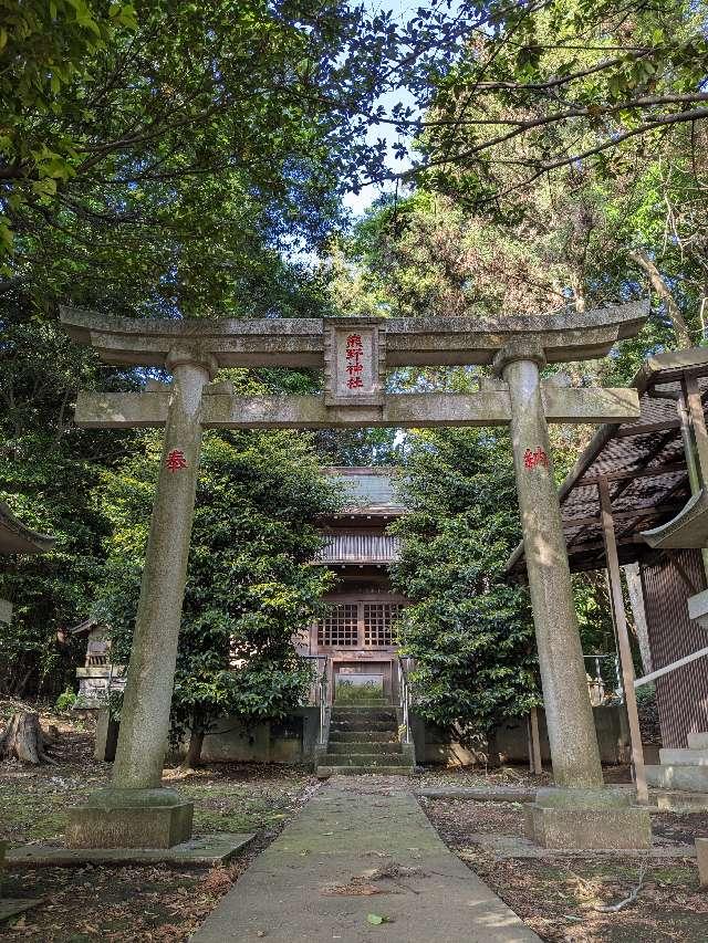 熊野神社の参拝記録1