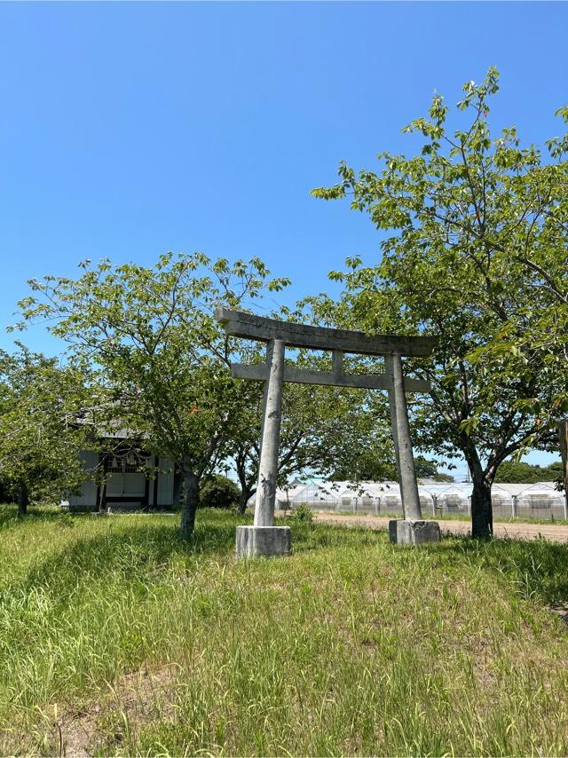 千葉県長生郡白子町五井401番地 八幡神社の写真1