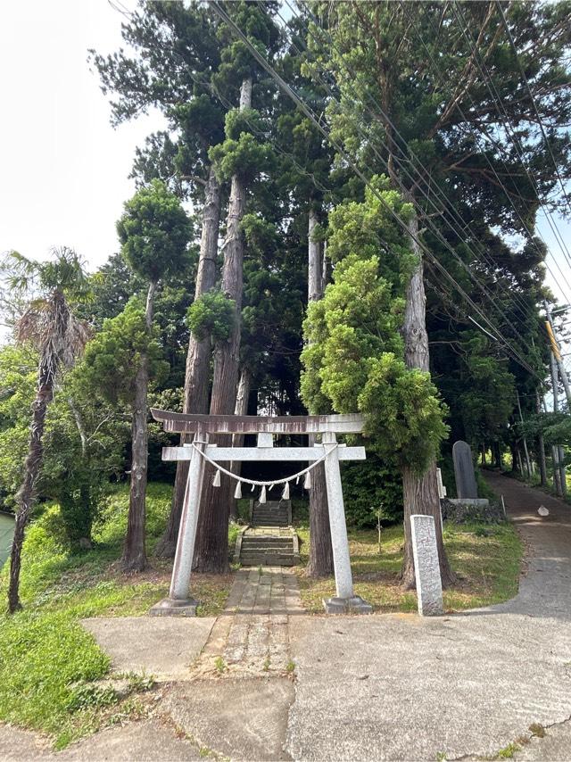千葉県山武市松尾町山室226番地 高野神社の写真1