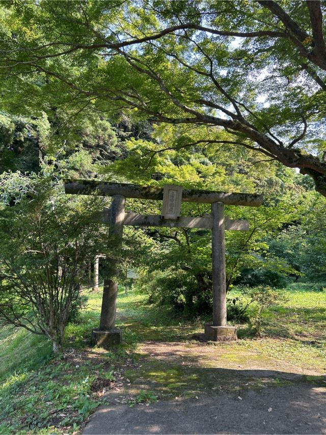 千葉県香取郡神崎町植房字天神山671 天神社瘡間神社の写真1