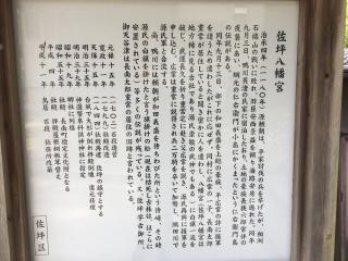 八幡宮の参拝記録(明介さん)