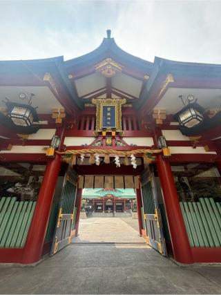日枝神社の参拝記録(ま　の    さん)