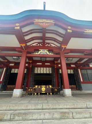 日枝神社の参拝記録(ま　の    さん)