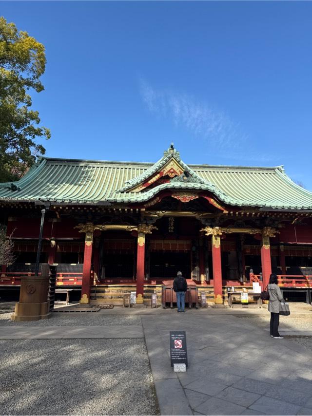 根津神社の参拝記録