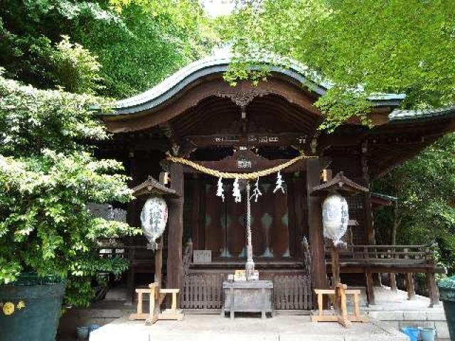東京都文京区関口2-3-21 正八幡神社の写真1