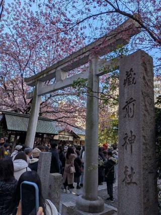 藏前神社の参拝記録(まーさんさん)