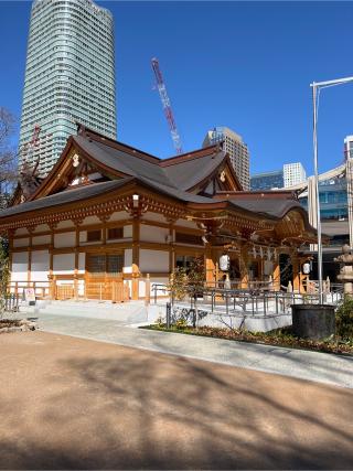 西久保八幡神社の参拝記録(⛩️🐍🐢まめ🐢🐍⛩️さん)