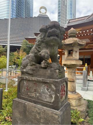西久保八幡神社の参拝記録(⛩️🐍🐢まめ🐢🐍⛩️さん)