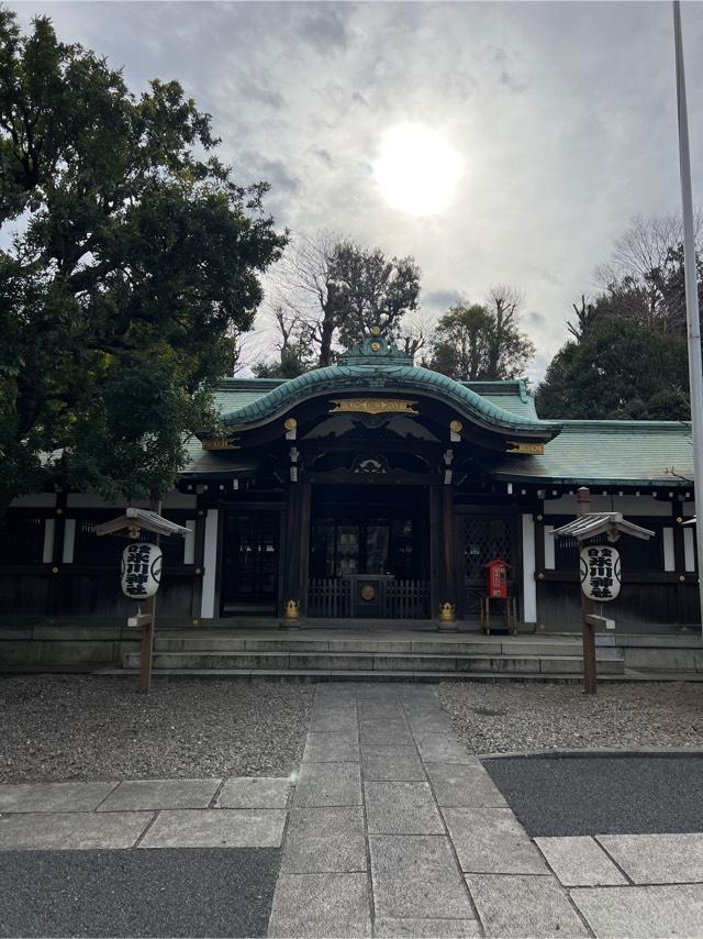 白金氷川神社の参拝記録4