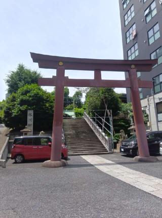 白金氷川神社の参拝記録(たっくんさん)