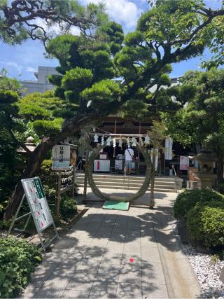 鳩森八幡神社の参拝記録(⛩️🐍🐢まめ🐢🐍⛩️さん)