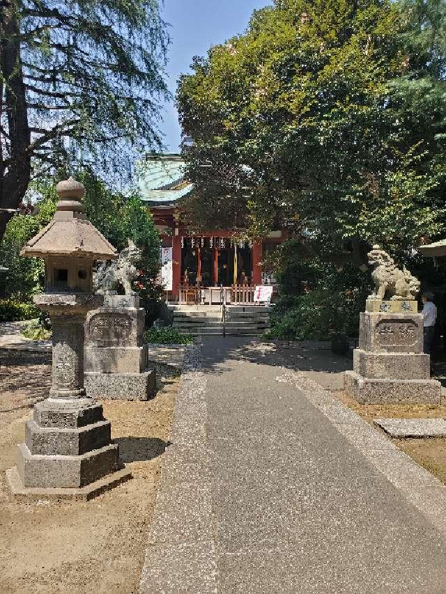 青山熊野神社の参拝記録(ヨッシーさん)