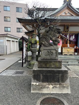 穏田神社の参拝記録(⛩️🐍🐢まめ🐢🐍⛩️さん)