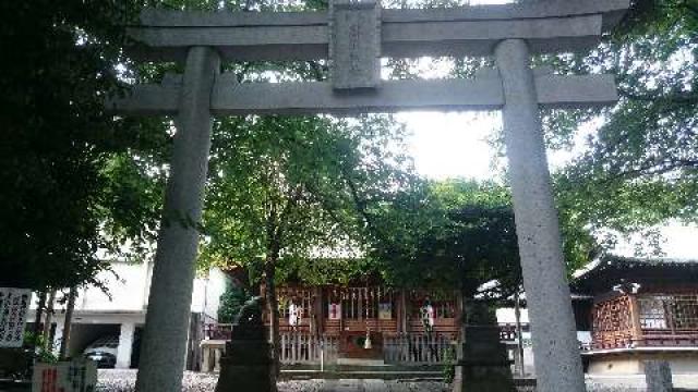 東京都中野区本町4-10-3 本郷氷川神社の写真1