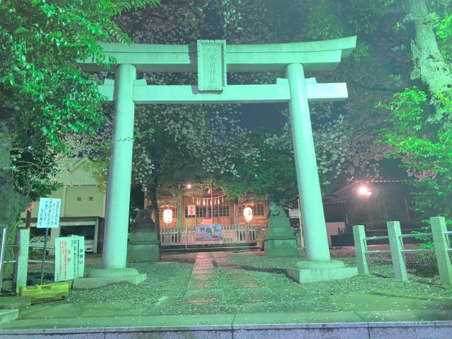 本郷氷川神社の参拝記録(金髪しんちゃんさん)