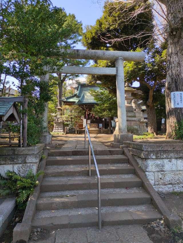 上高田氷川神社の参拝記録6