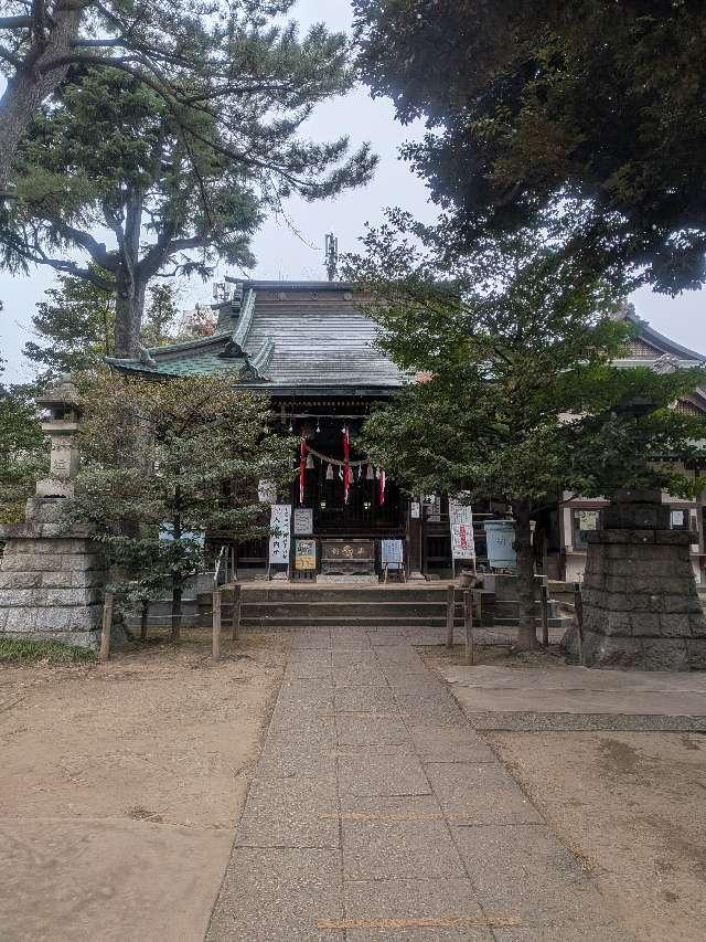 上高田氷川神社の参拝記録7