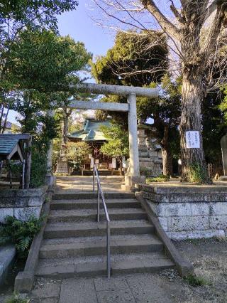 上高田氷川神社の参拝記録(naniさん)