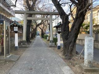 田端神社の参拝記録(バルタさん)