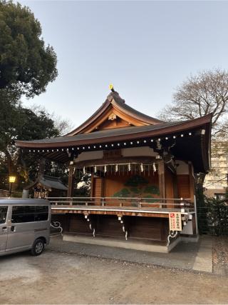 品川神社の参拝記録(⛩️🐍🐢まめ🐢🐍⛩️さん)