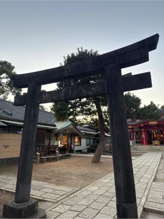 品川神社の参拝記録(⛩️🐍🐢まめ🐢🐍⛩️さん)
