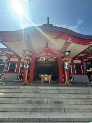 品川神社の参拝記録(ま　の    さん)