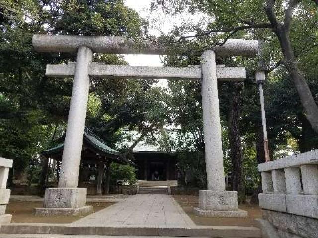 東京都品川区大井6-18-36 鹿嶋神社の写真1