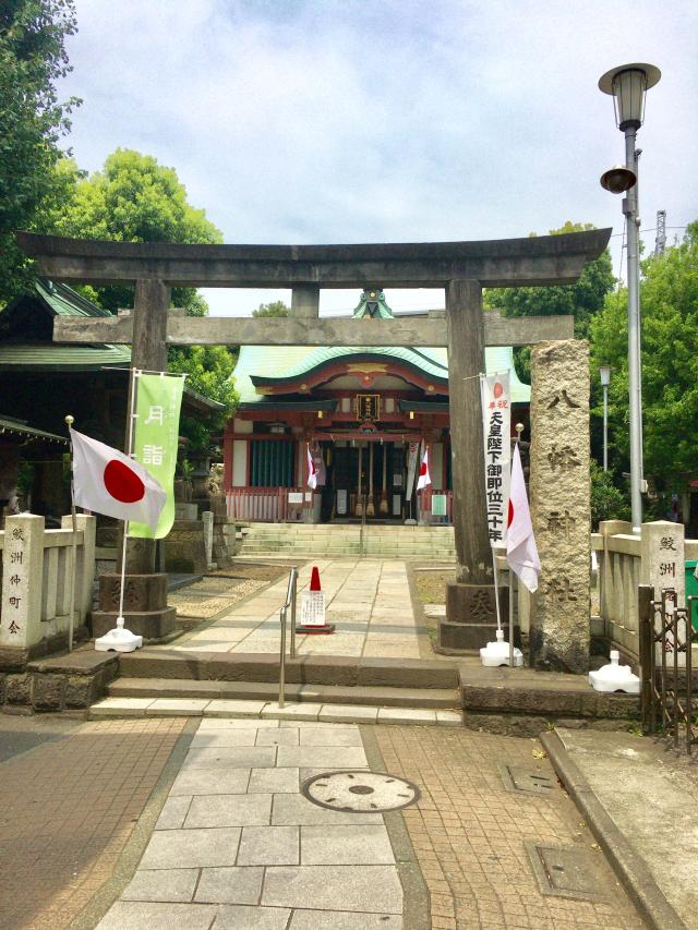 東京都品川区東大井1-20-10 八幡神社（鮫洲八幡神社）の写真2