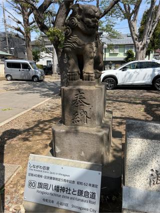 旗岡八幡神社の参拝記録(⛩️🐍🐢まめ🐢🐍⛩️さん)