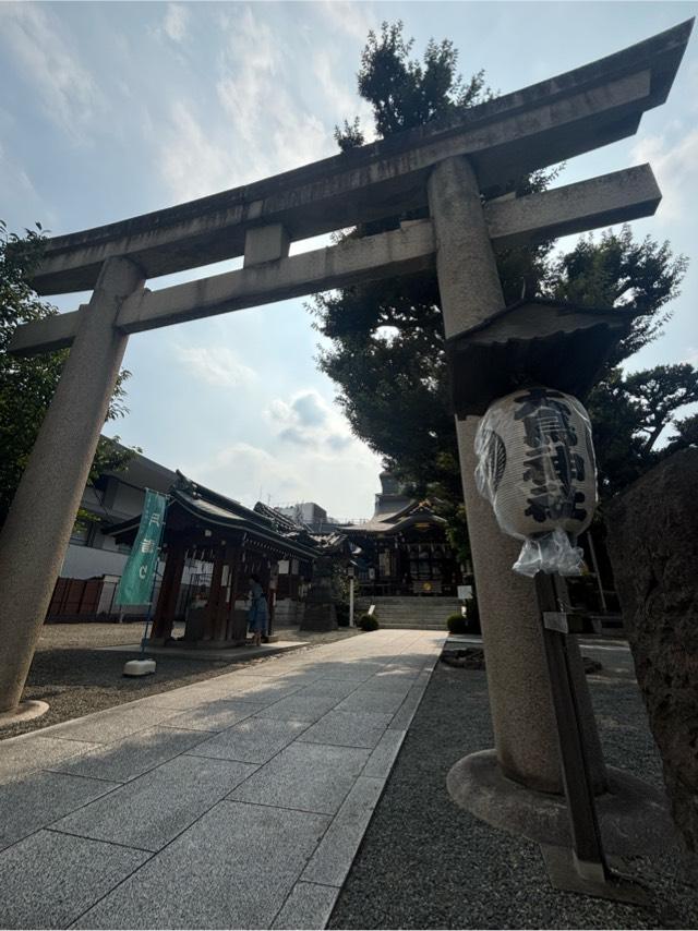 目黒 大鳥神社の参拝記録1
