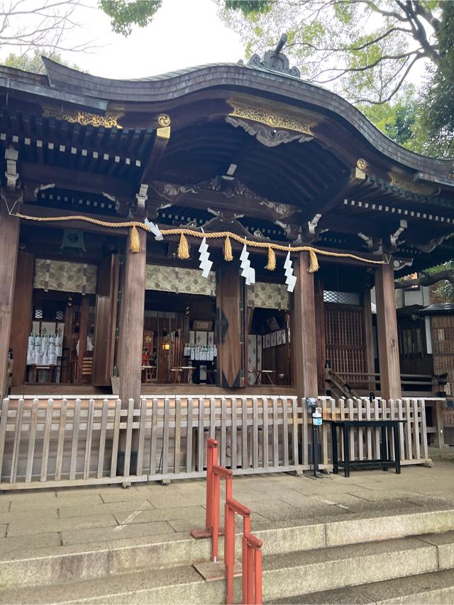 中目黒八幡神社の参拝記録(⛩️🐉🐢まめ🐢🐉⛩️さん)