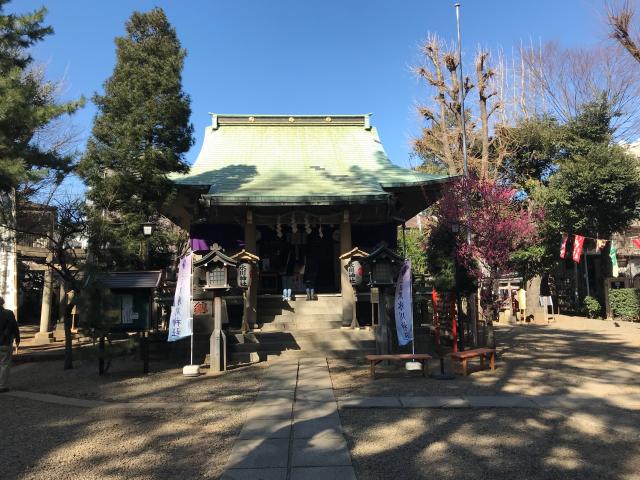 東京都目黒区大橋2-16-21 氷川神社（上目黒氷川神社）の写真2