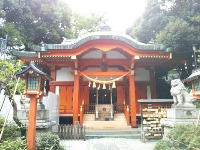 東京都目黒区自由が丘1-24-12 熊野神社（自由が丘･緑が丘 熊野神社）の写真1