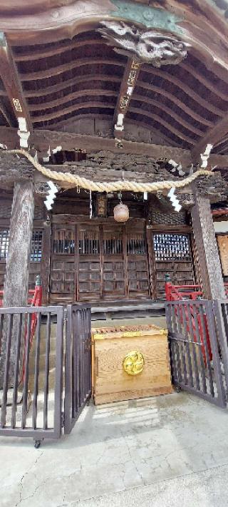 子安八幡神社の参拝記録(まーぼーさん)